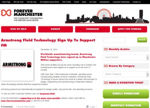 Armstrong Fluid Technology Sign Up To Support FM